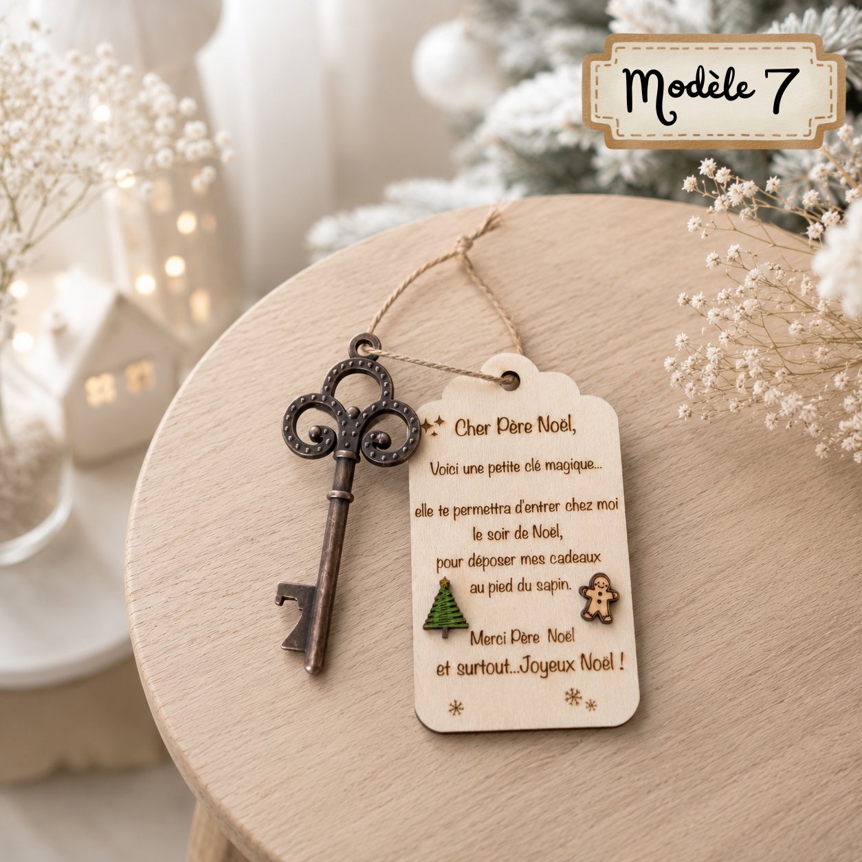 Clé magique pour le Père Noël
