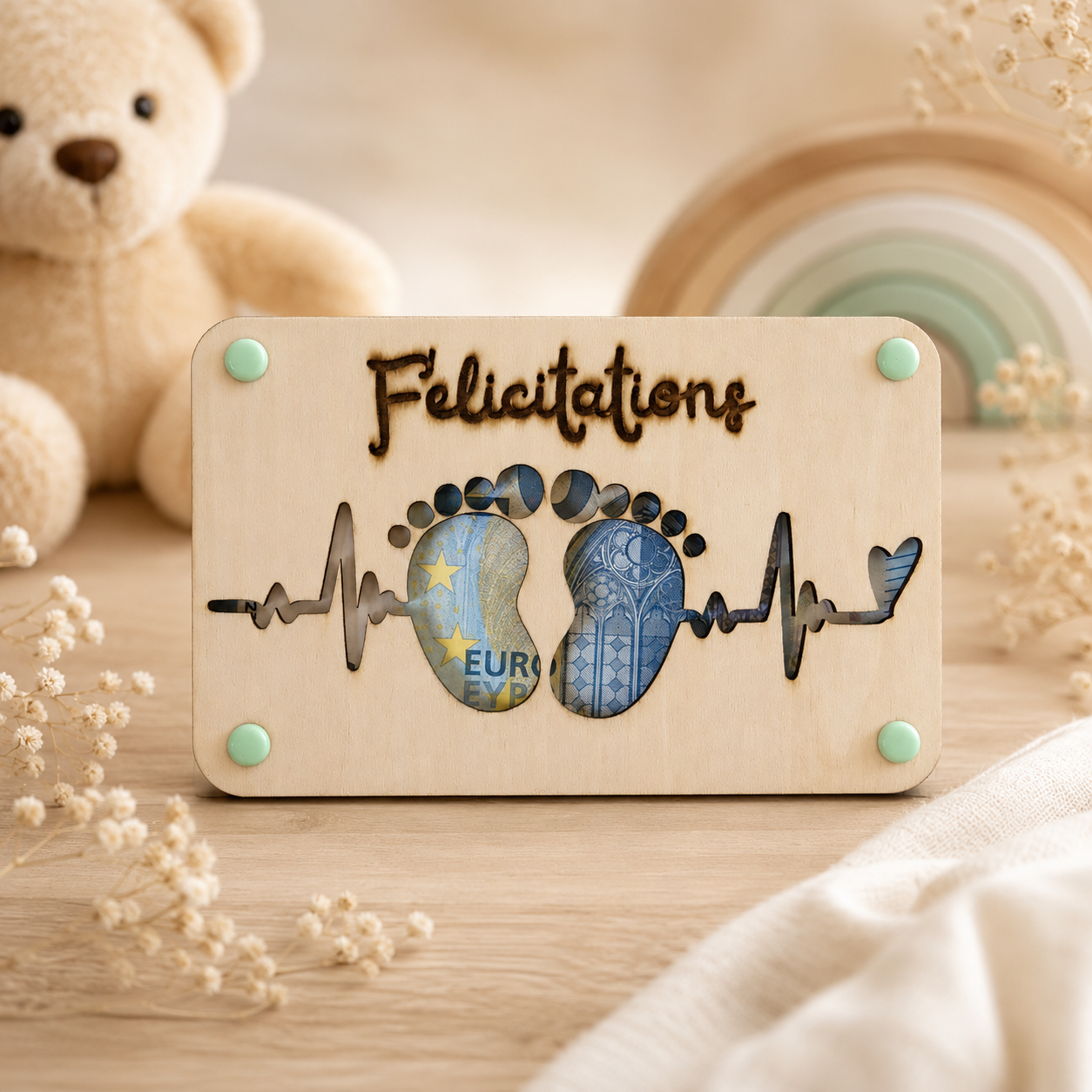 Carte cadeau naissance