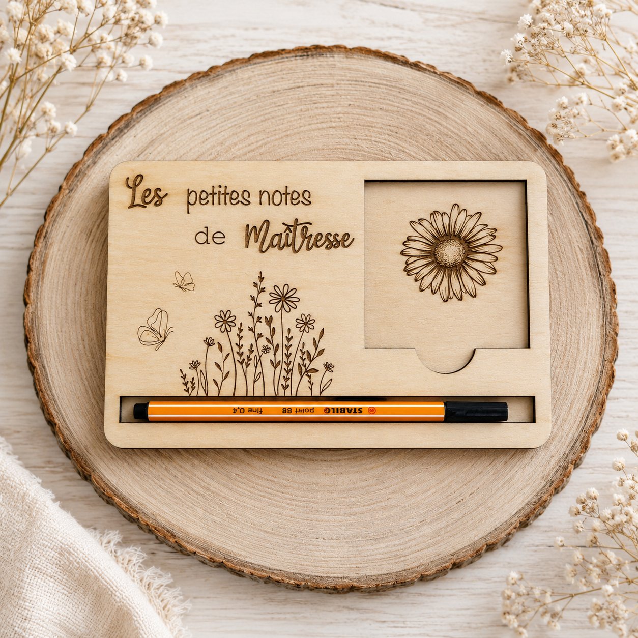 Bloc notes Maîtresse