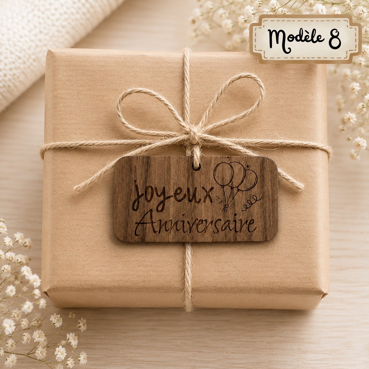 Etiquette Anniversaire