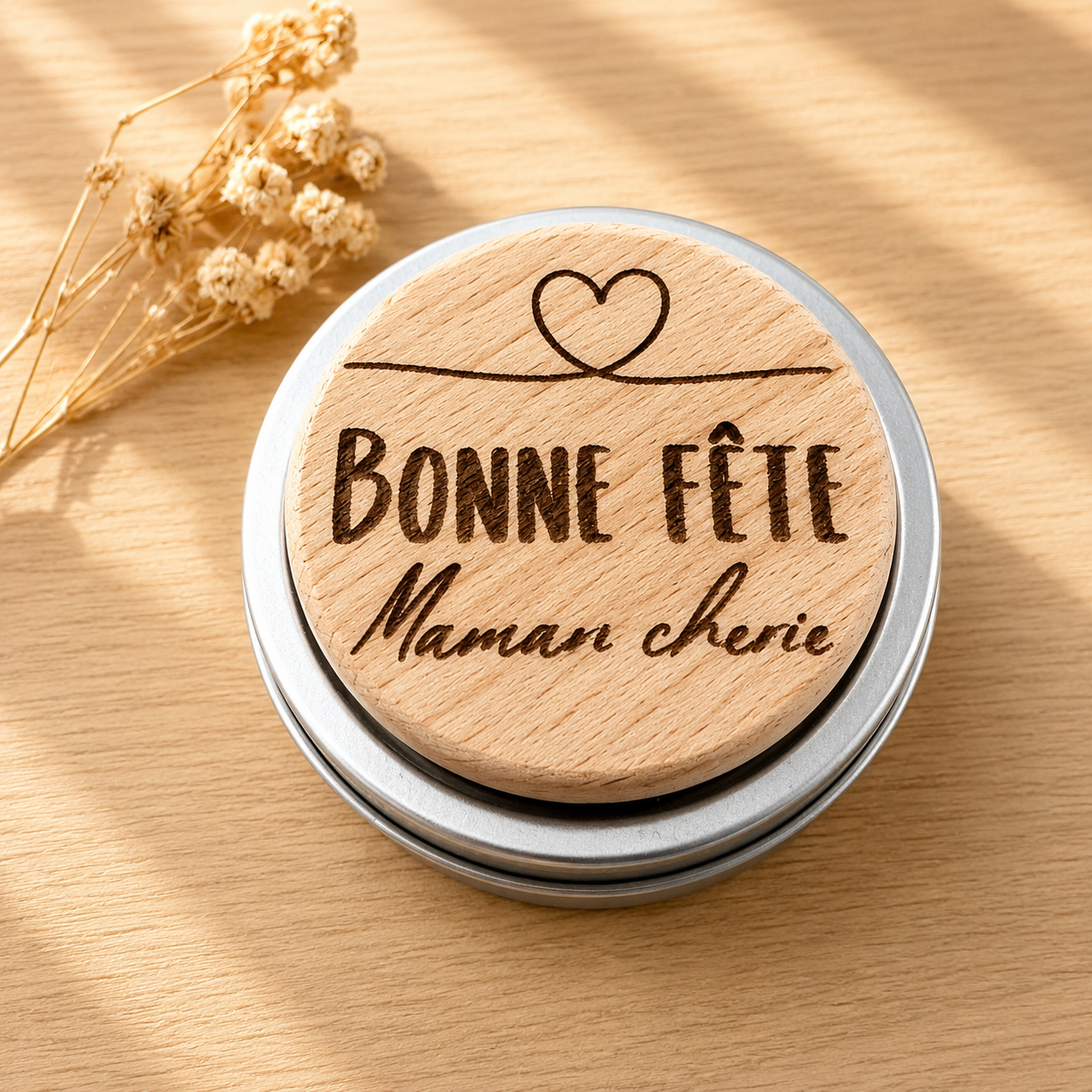 Bougie parfumée et son magnet