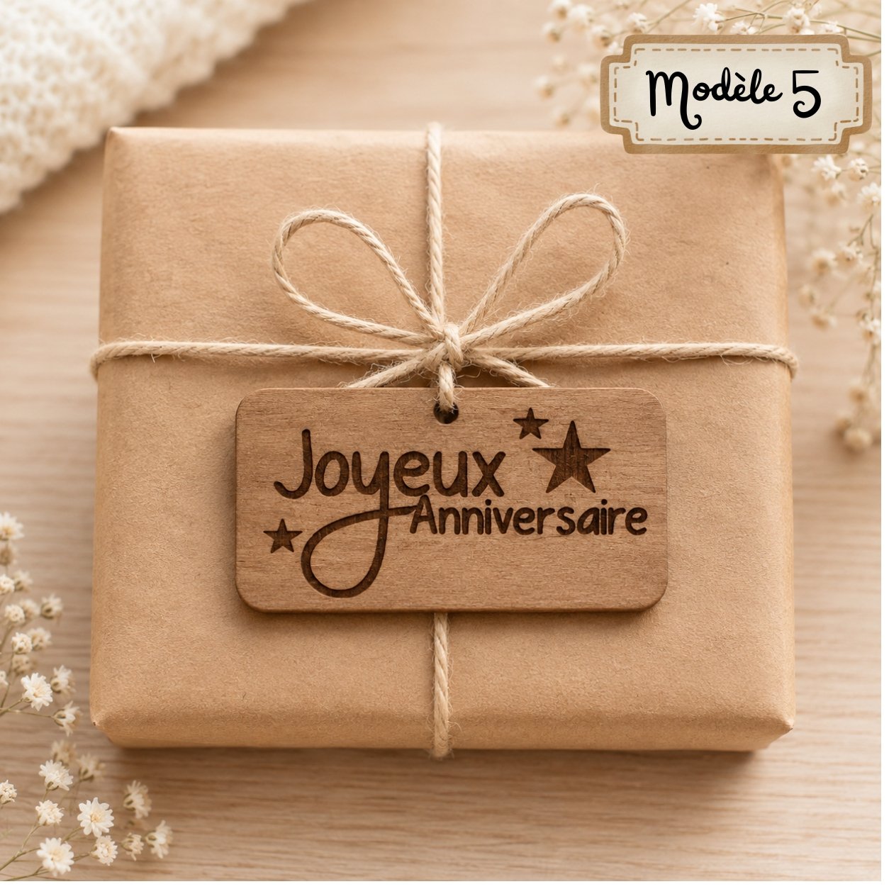Etiquette Anniversaire
