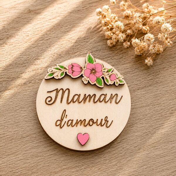 Magnet " maman d'amour"