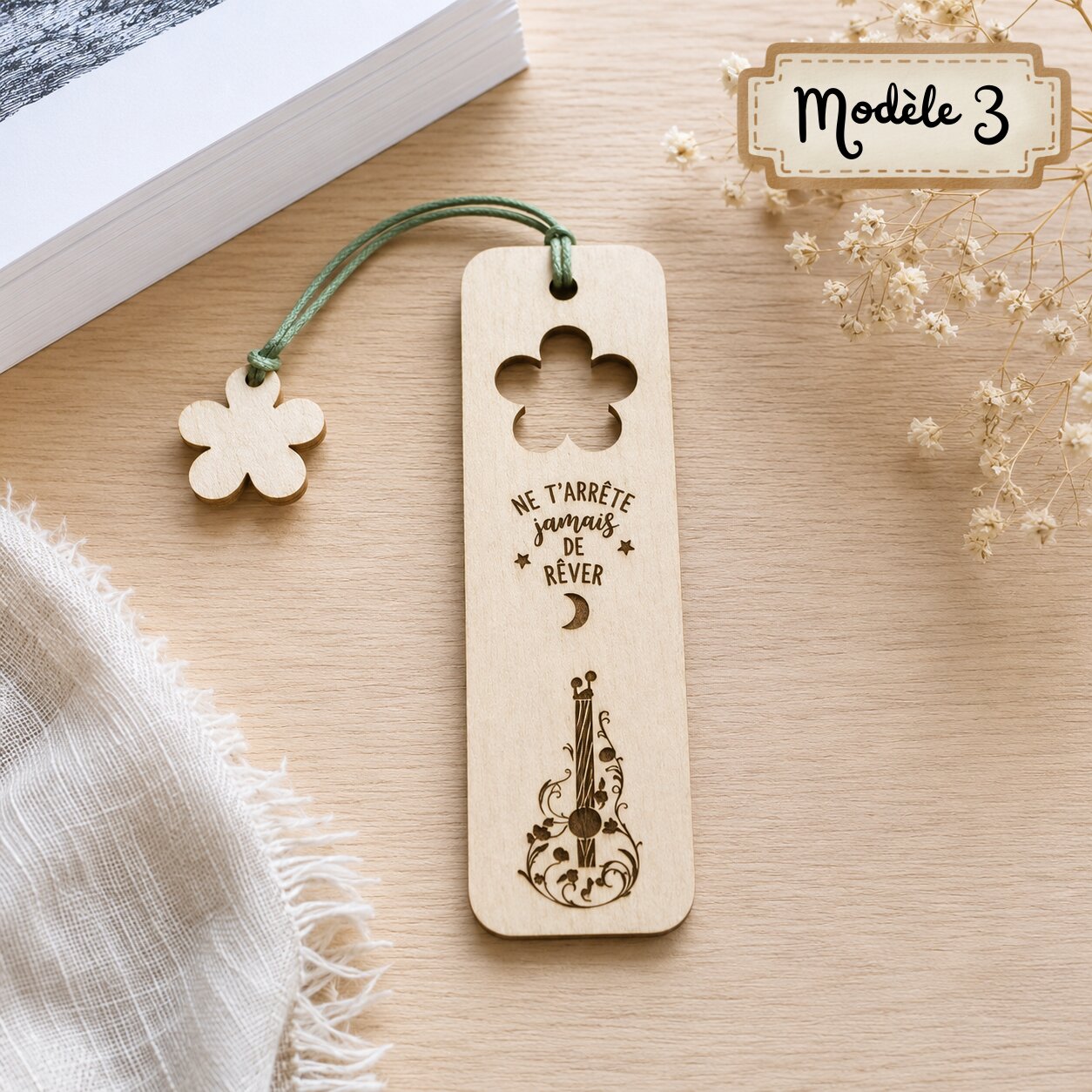 Marque page guitare