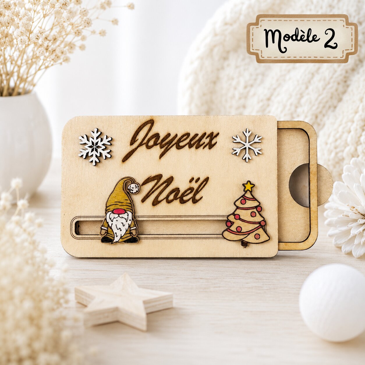 Carte cadeau Noël