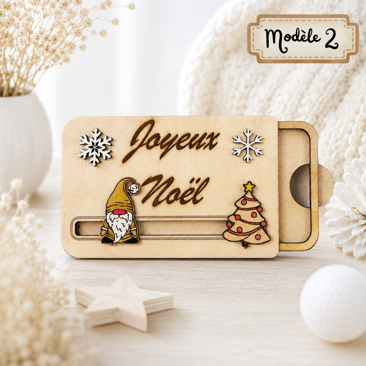 Carte cadeau Noël