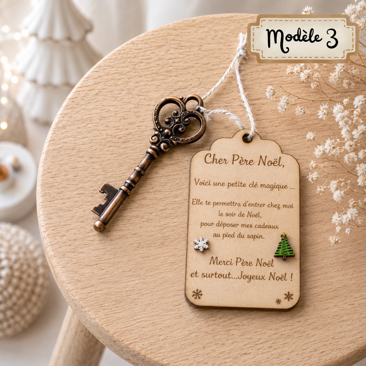 Clé magique pour le Père Noël