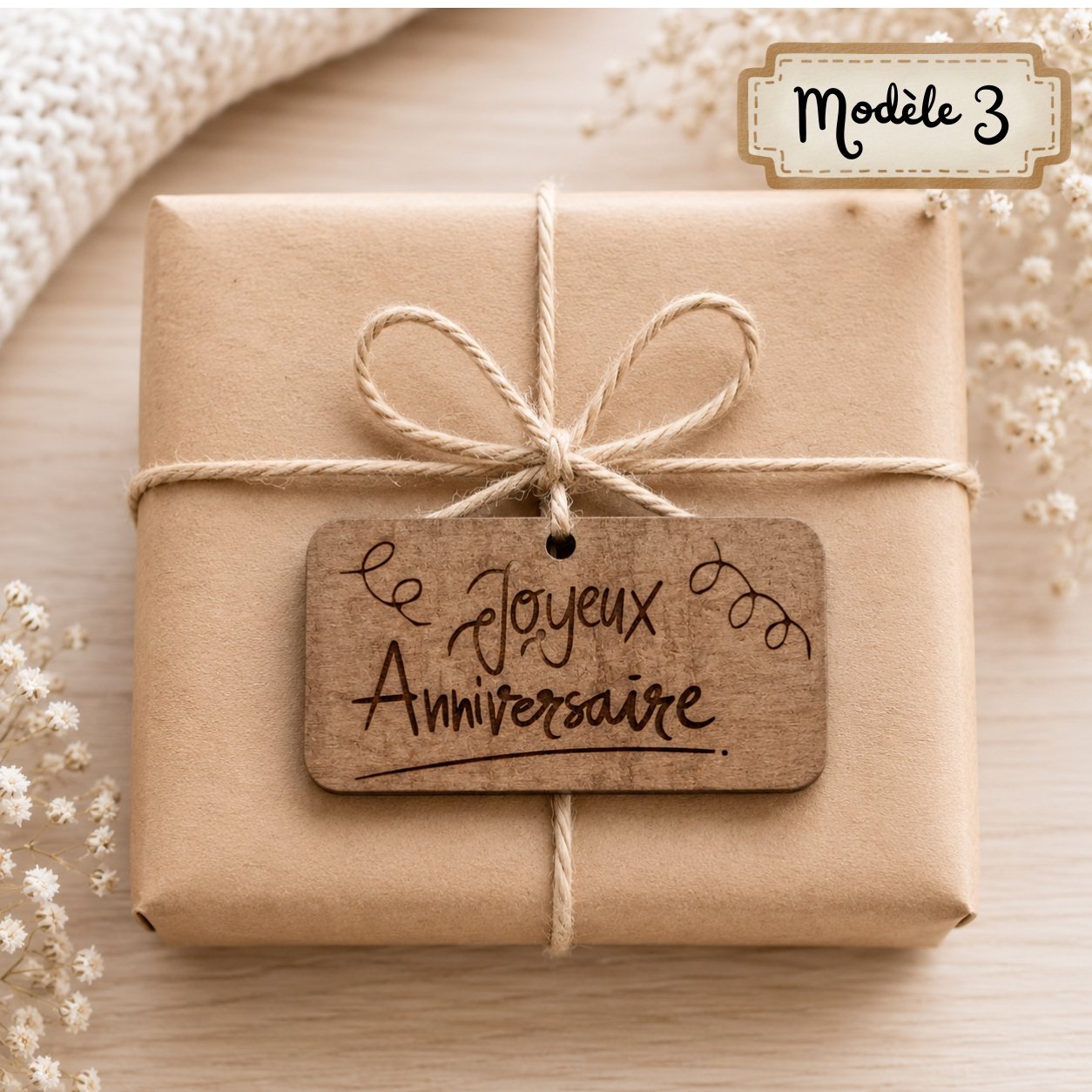 Etiquette Anniversaire