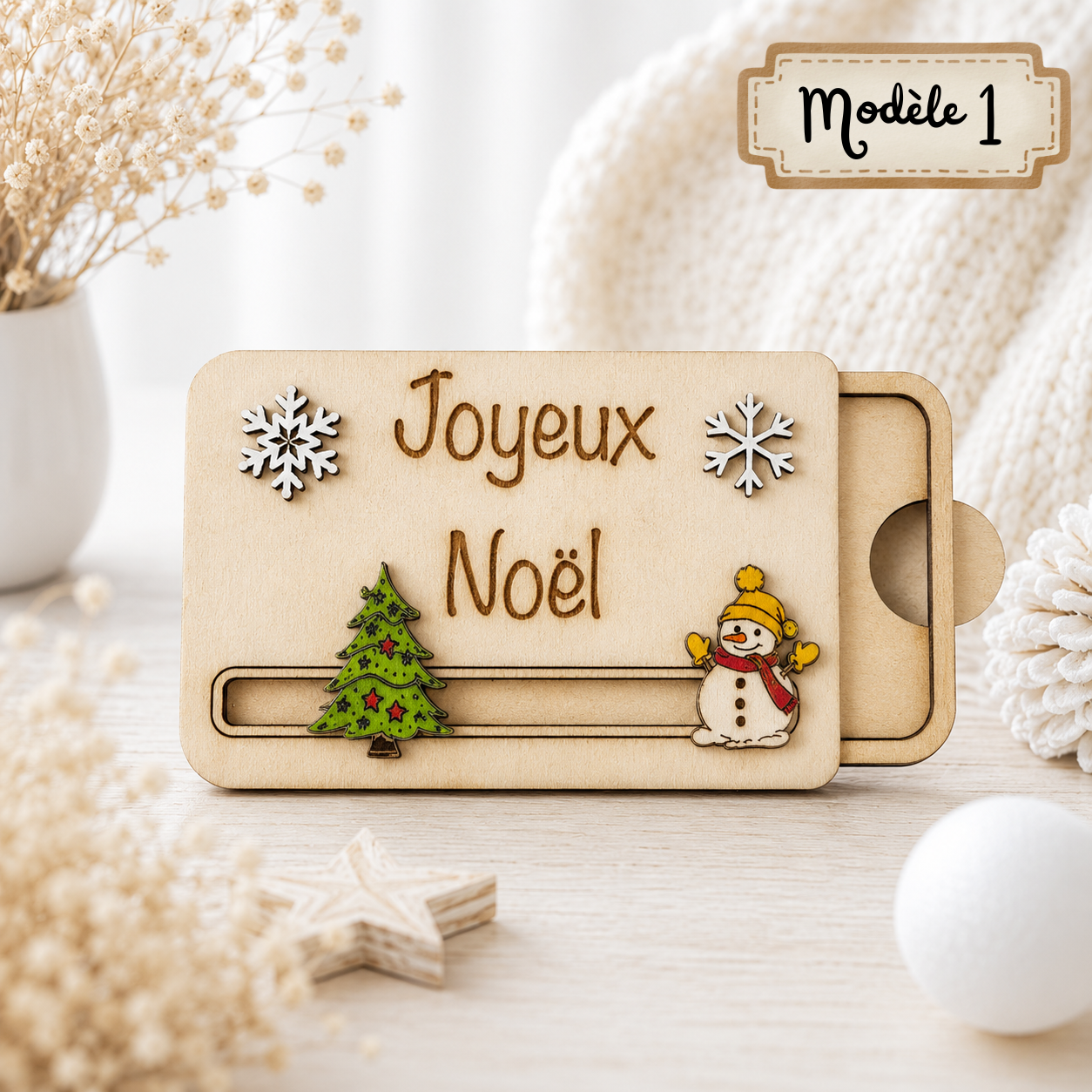 Carte cadeau Noël