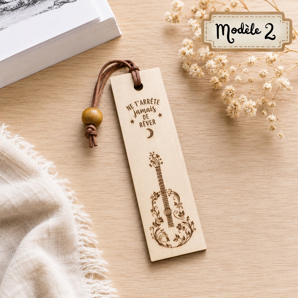 Marque page guitare