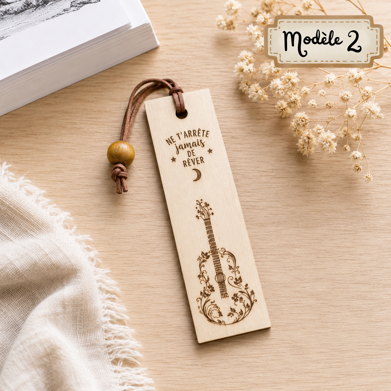 Marque page guitare