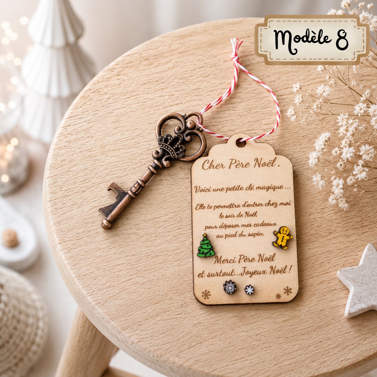 Clé magique pour le Père Noël