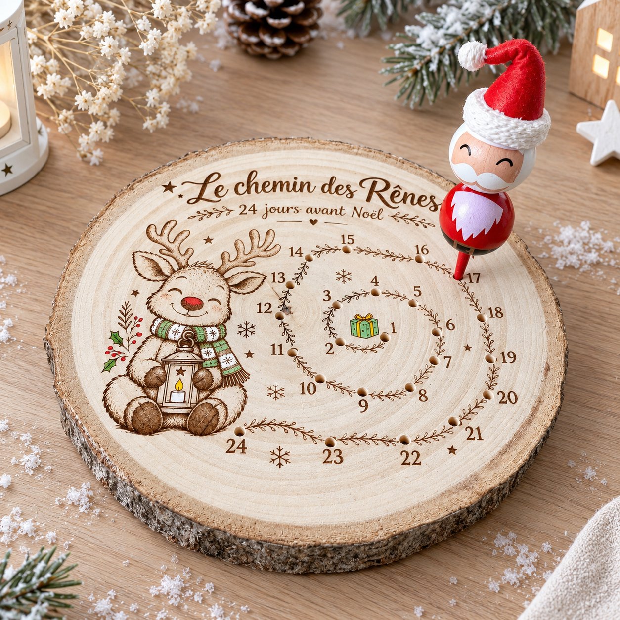 Décompte Le chemin des rennes