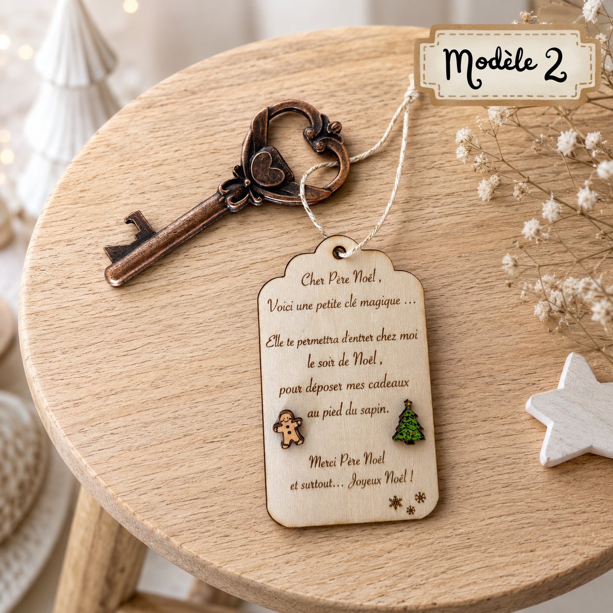 Clé magique pour le Père Noël
