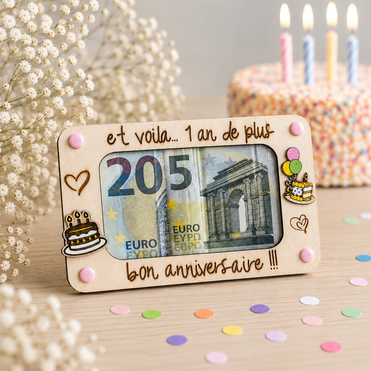 Carte cadeau anniversaire