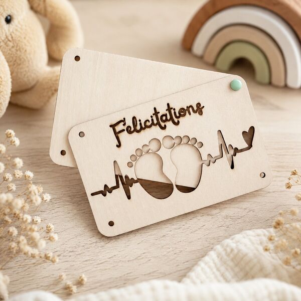 Carte cadeau naissance