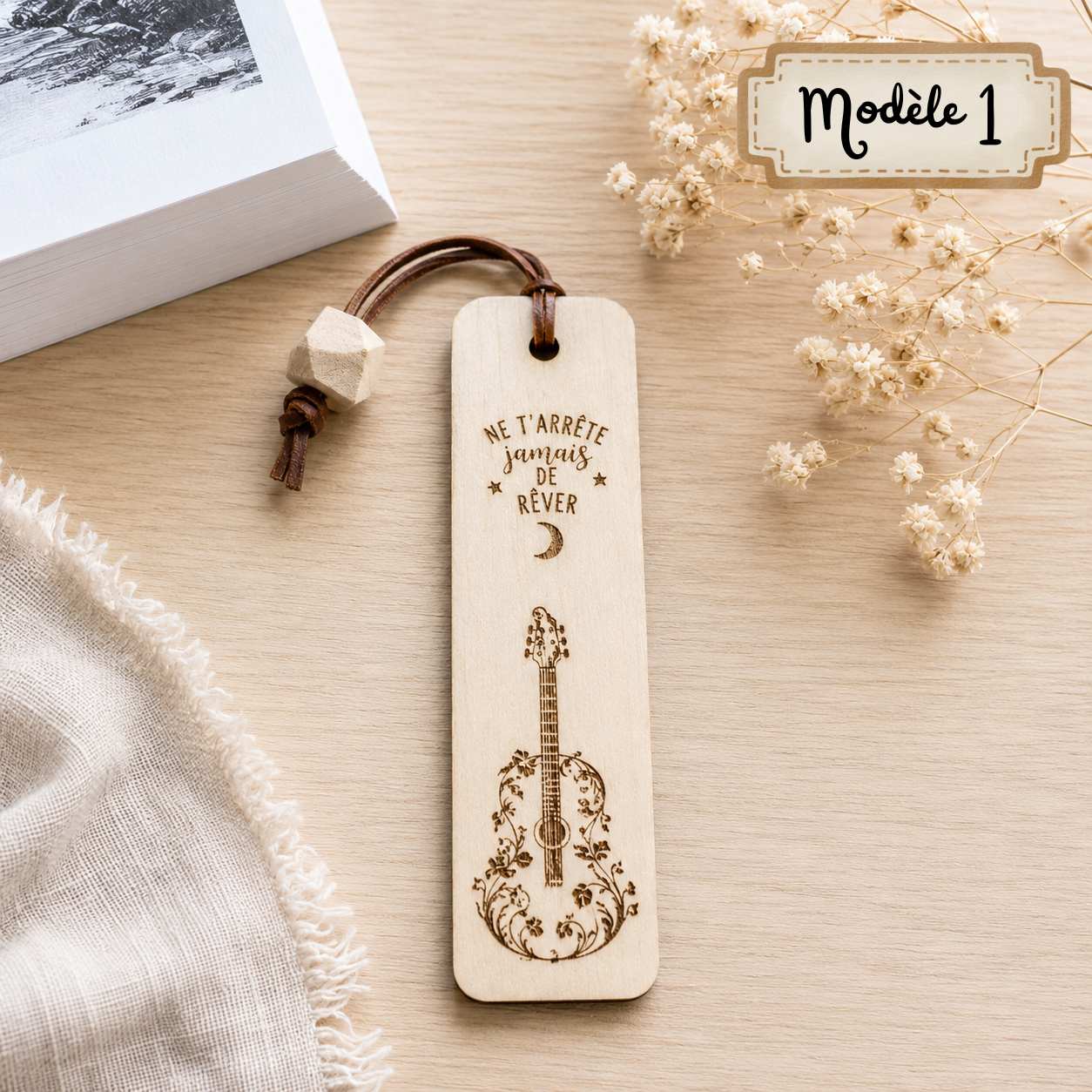 Marque page guitare