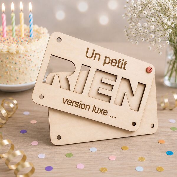 carte cadeau RIEN