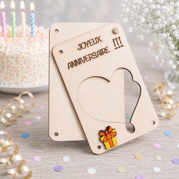 Carte cadeau anniversaire
