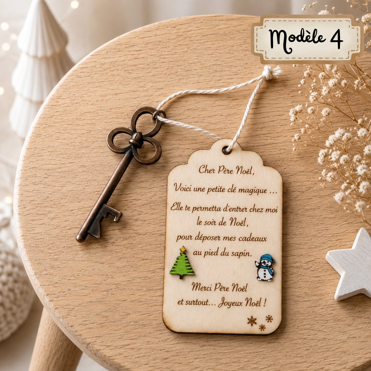 Clé magique pour le Père Noël