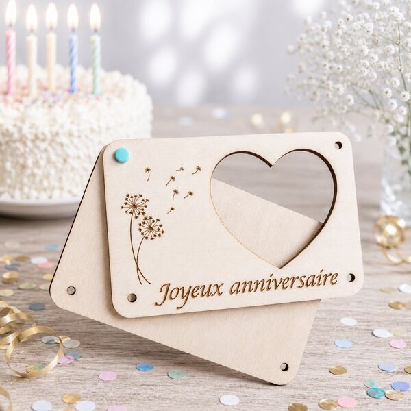 Carte cadeau anniversaire