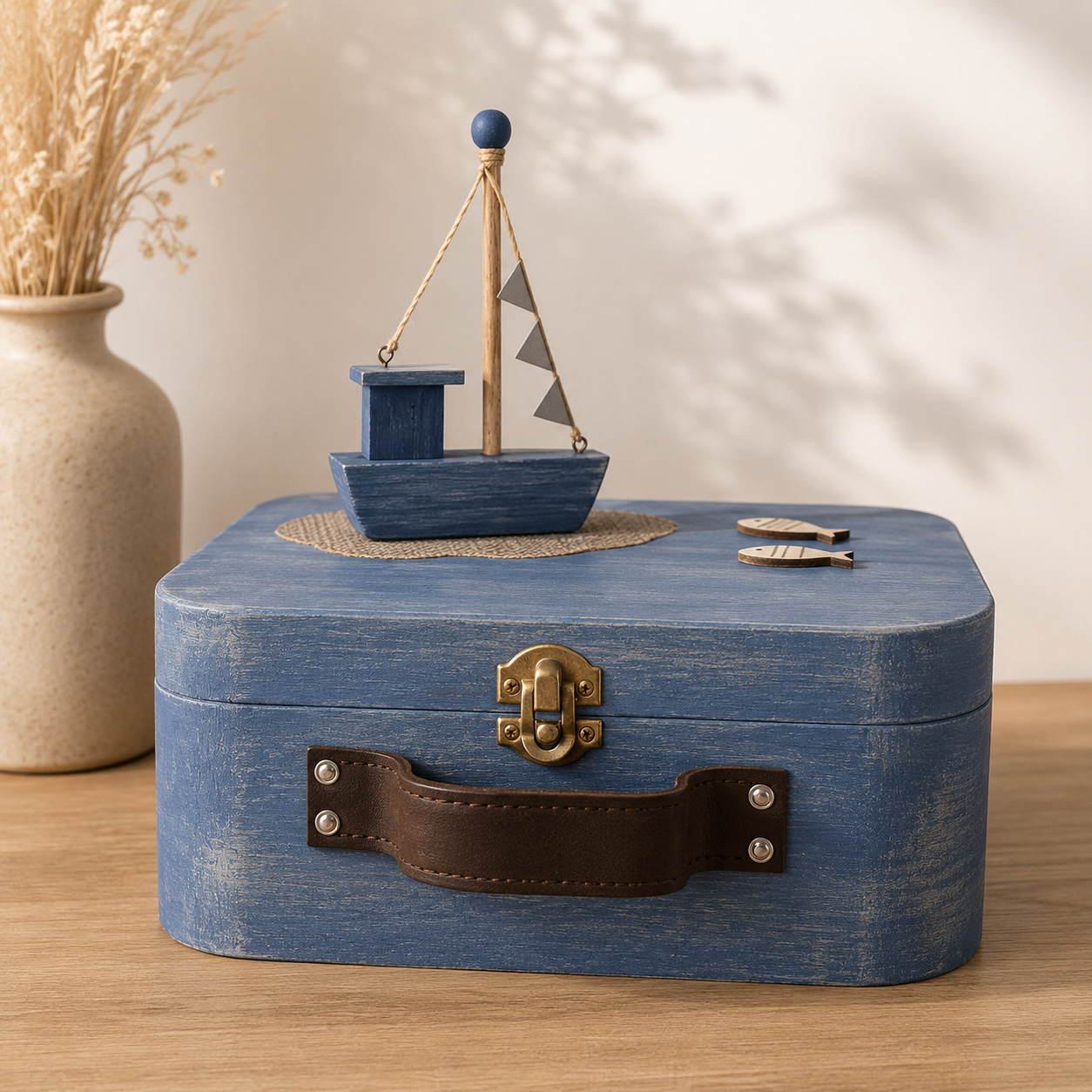 Coffret de naissance — coffrets et urnes en bois gravé, fait main