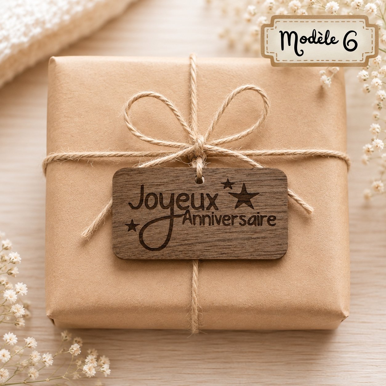 Etiquette Anniversaire