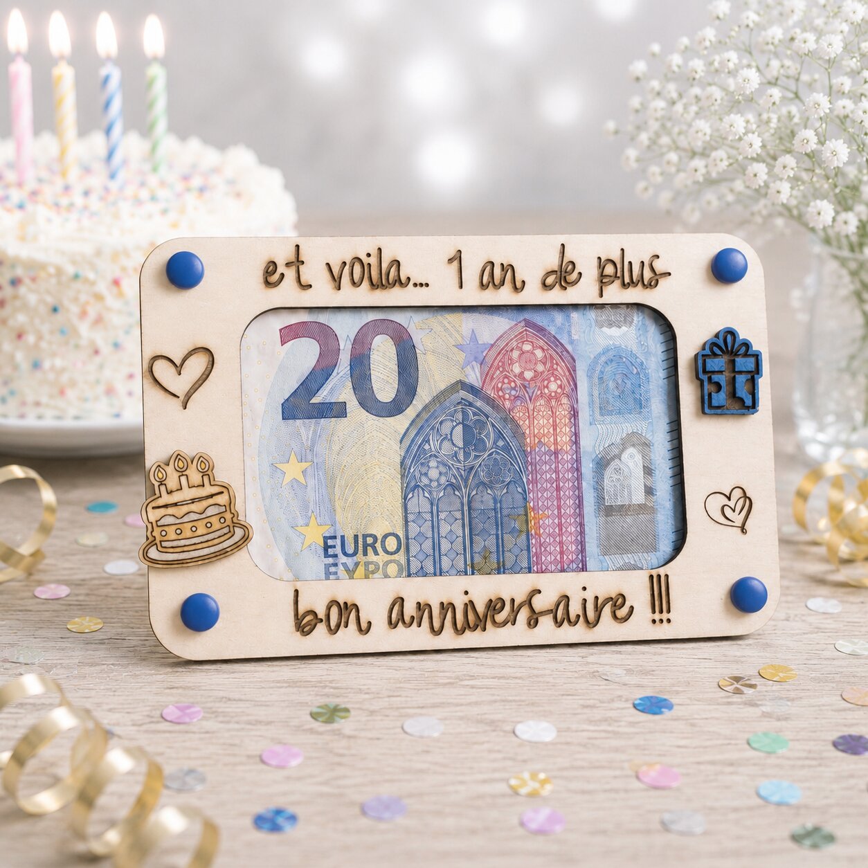 Carte cadeau anniversaire