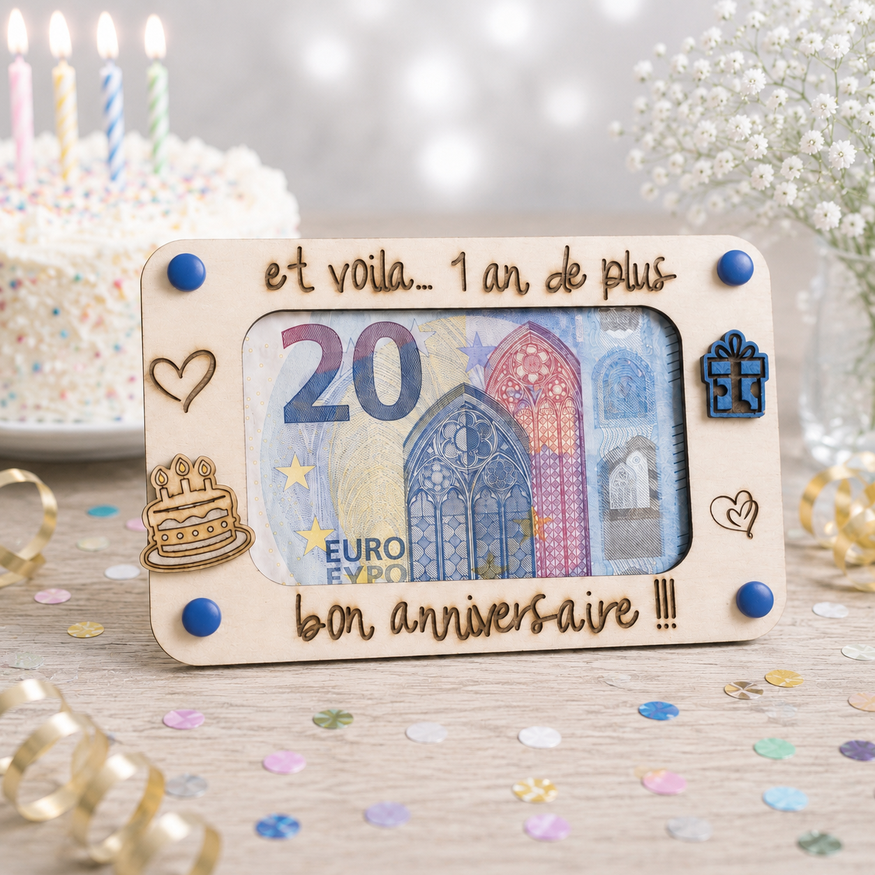 Carte cadeau anniversaire