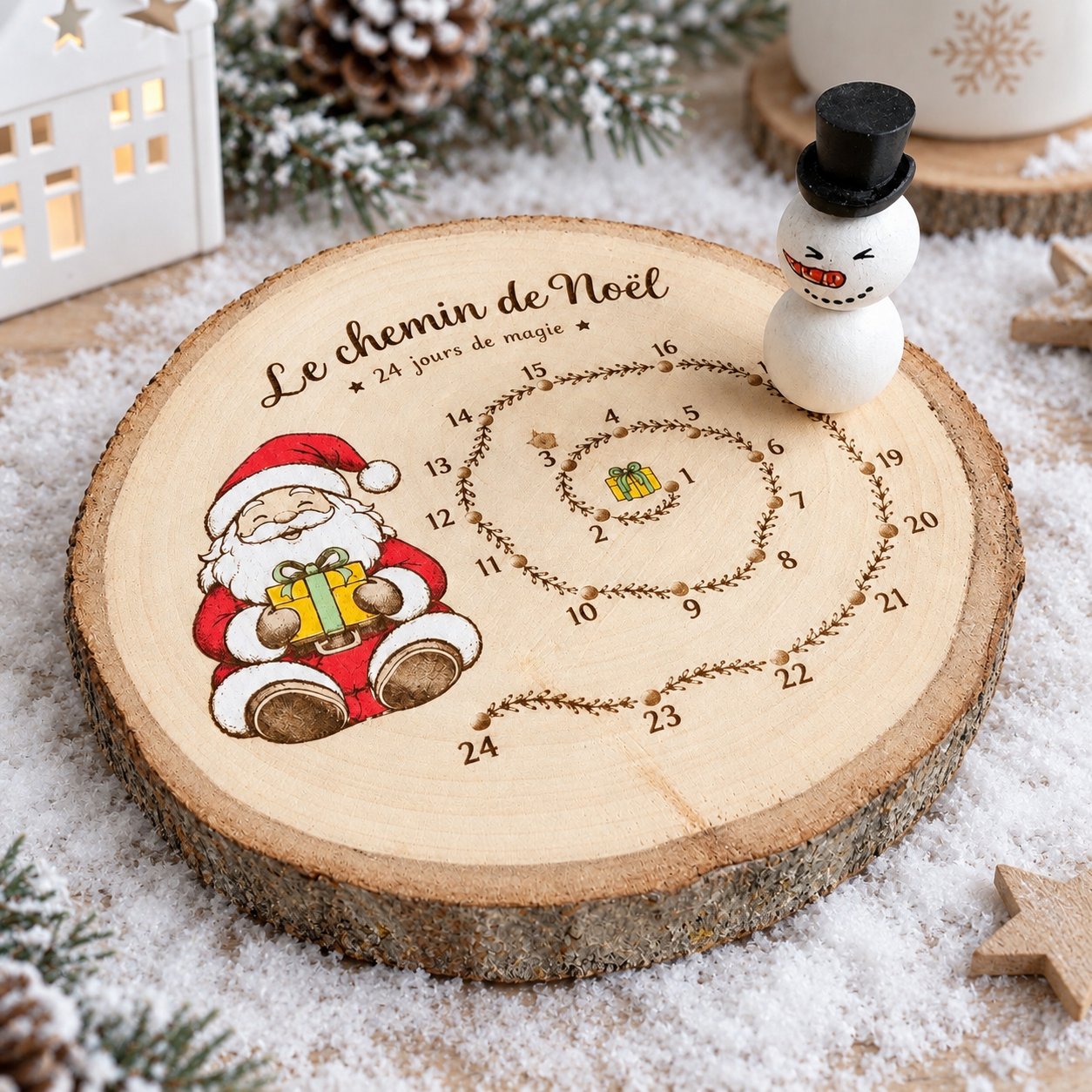Décompte Le chemin de Noël