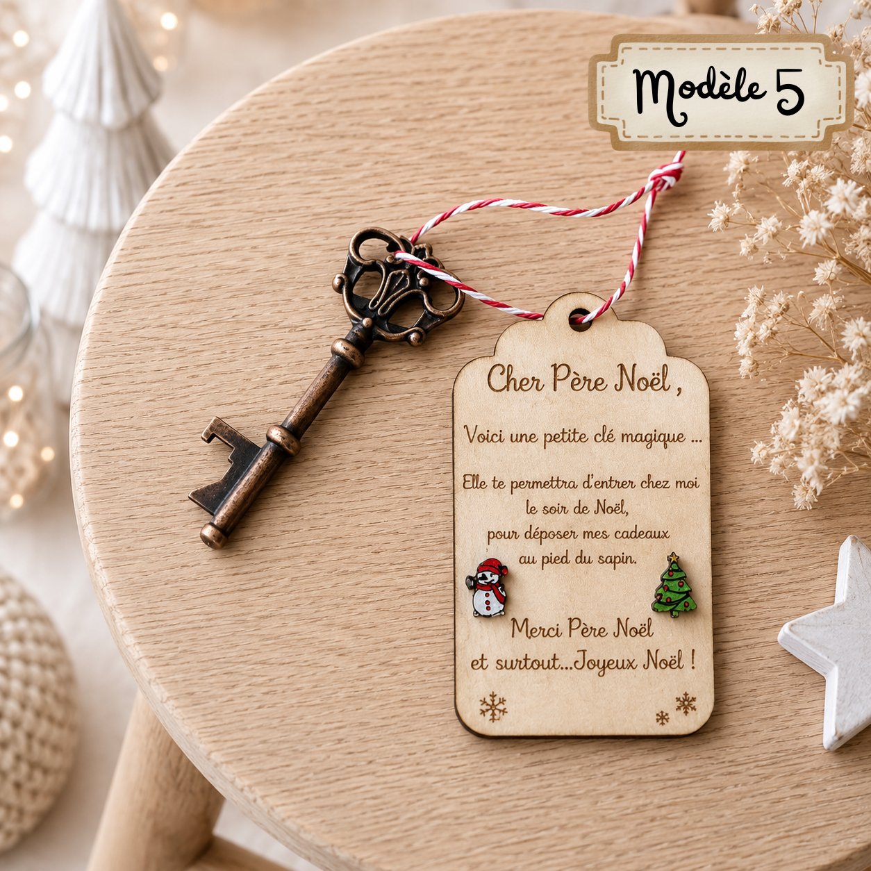 Clé magique pour le Père Noël
