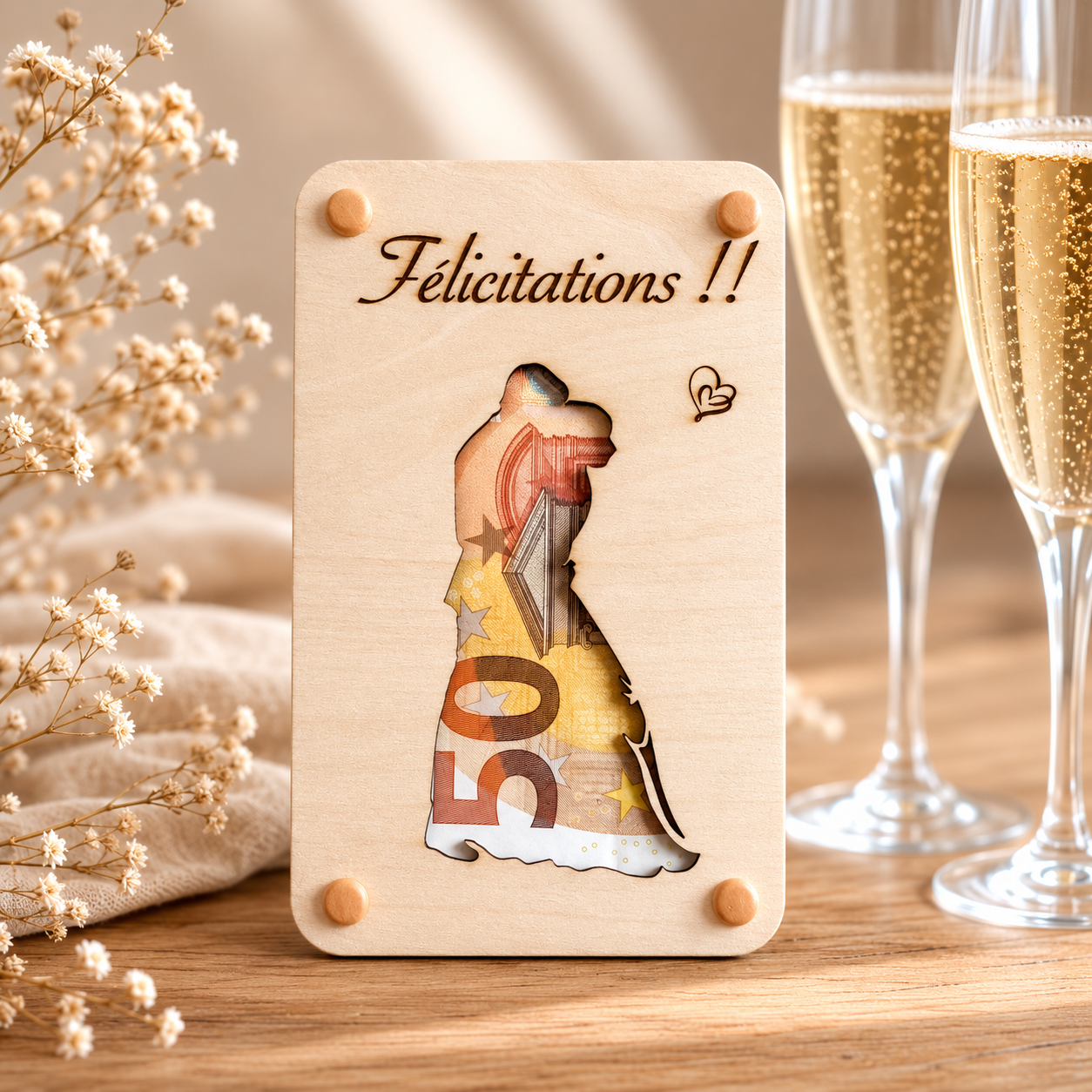 Carte cadeau mariage