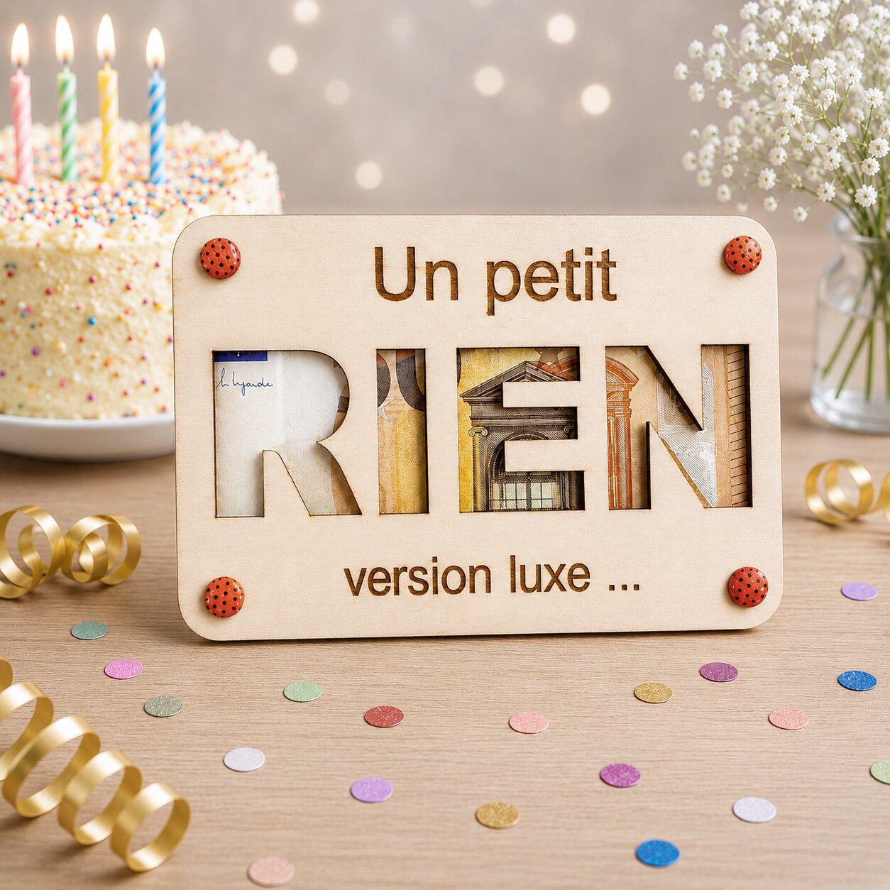 carte cadeau RIEN