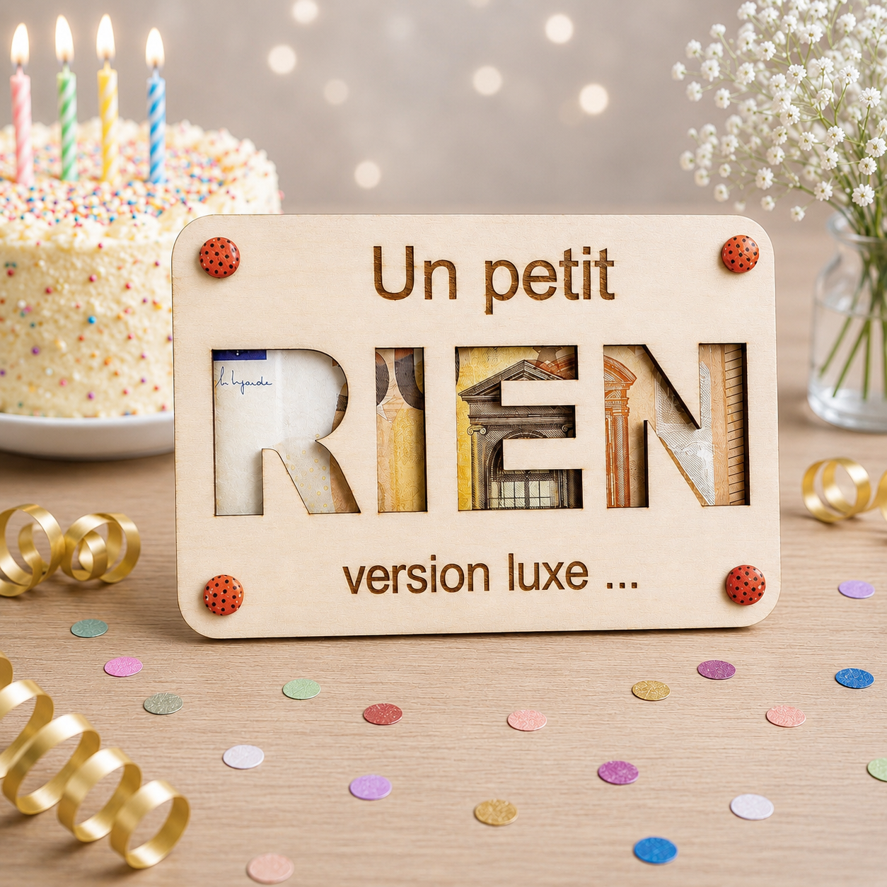 carte cadeau RIEN